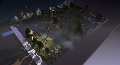 Leveldesign und Modellierung des Environments des Spiels Scavenger