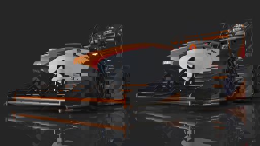 Rendering des Rennautos des Formula Student Vereins StarkStrom Augsburg