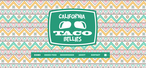 California Taco Bellies ist ein Screendesign Projekt für die Hochschule Augsburg